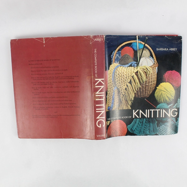 Lot Of 2 Hardcover Books: Knitted Sweaters & Complete Book Of Knitting