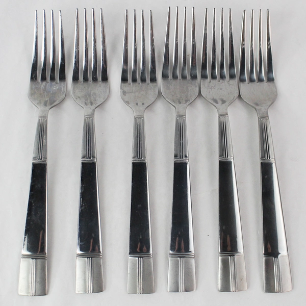 Towle Living Collection 6-Pc Stainless Steel Dinner Fork Set 18/0 Flatware