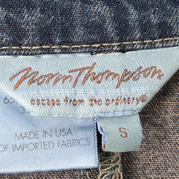 Norm Thomson Medium Wash Denim Jacket Women's Size Small