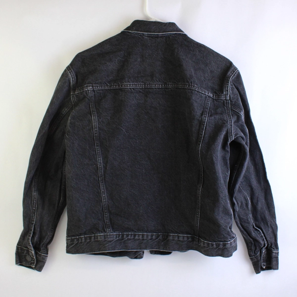 Baby Gap Black Cotton Denim Jacket Toddler Size XXL