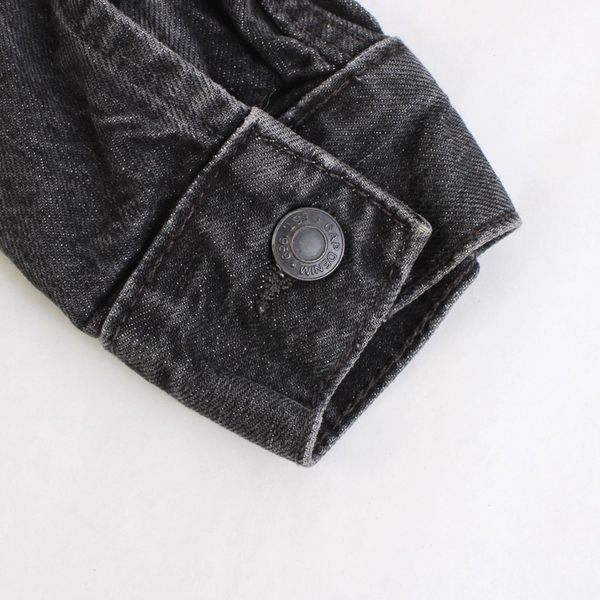 Baby Gap Black Cotton Denim Jacket Toddler Size XXL