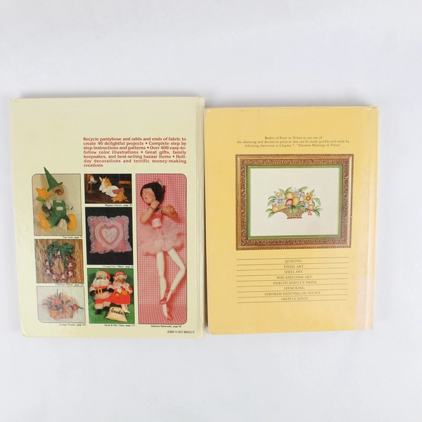 Lot Of 2 Craft Bks: Early American Crafts & The Great Pantyhose Craft Book