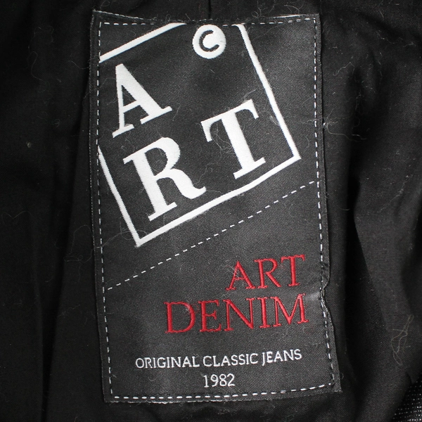 Ateliers Rare Toggery Black Denim Snap Button Jacket Women's XS