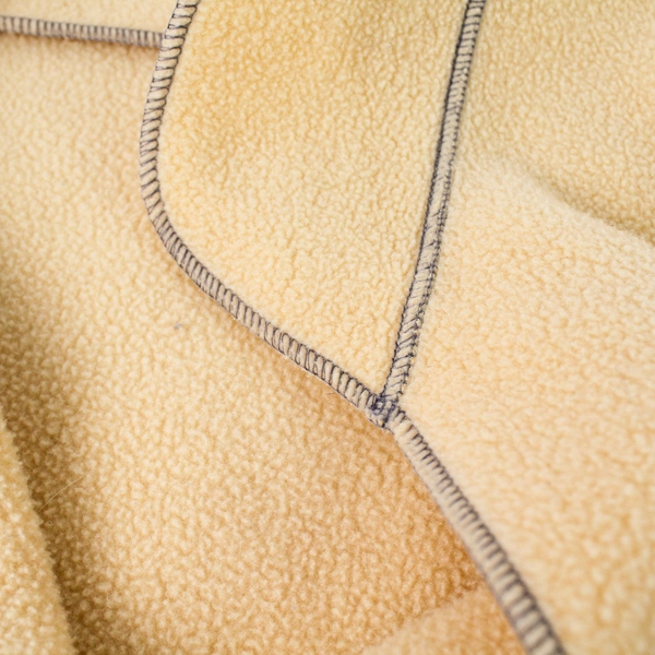 Unbranded Yellow Fleece Vest Women's Size Large