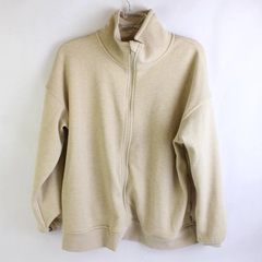 Mondetta Cream-Colored Full-Zip Jacket Women's Size Large