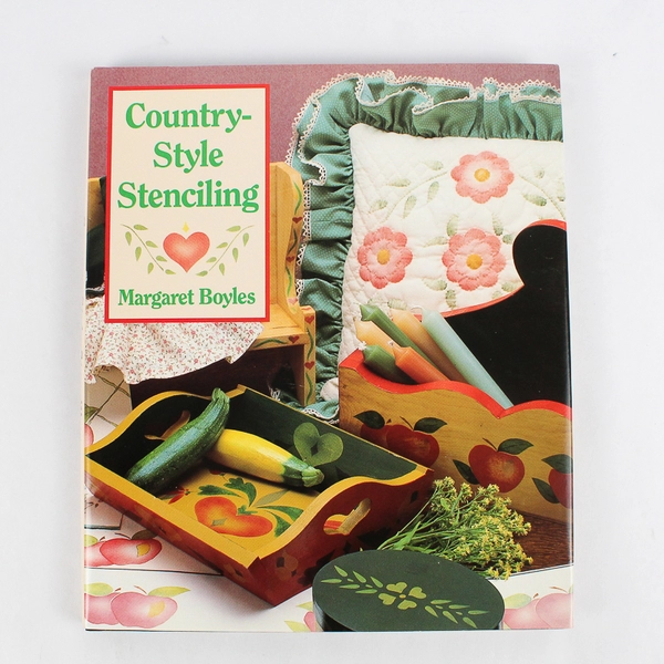 Lot Of 3 Vintage Hardcover Crafting Gifting Books Christmas Stenciling Presents