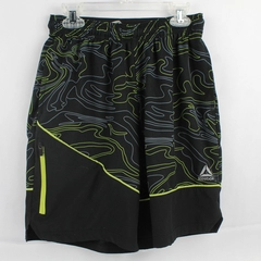 Reebok Black Gray and Green Athletic Shorts Youth Size XL 14/16