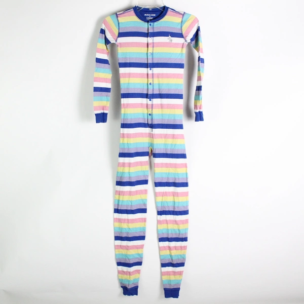 Little Blue House One Piece Body Suit Unicorn Pajamas Kid's Size 12