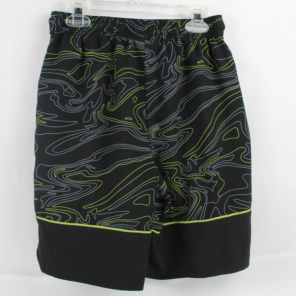 Reebok Black Gray and Green Athletic Shorts Youth Size XL 14/16