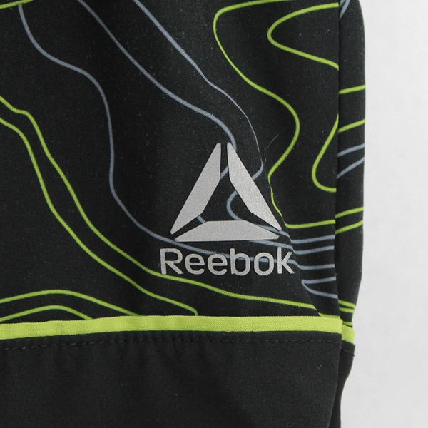 Reebok Black Gray and Green Athletic Shorts Youth Size XL 14/16