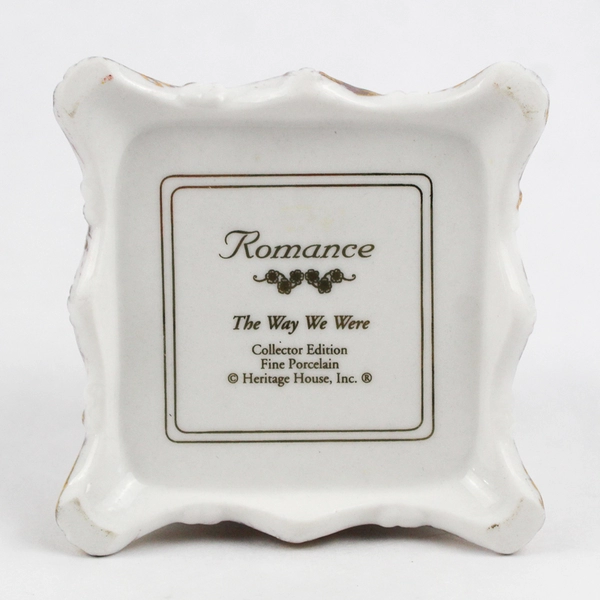 Heritage House Romance Porcelain Music Box The Way We Were Works
