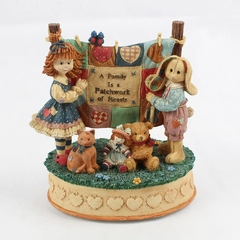 The San Francisco Music Box Marjorie Sarnat A Family is a Patchwork of Hearts 