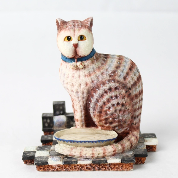 1999 Lang & Wise D Masters Kriebel #3 Curious Cats Series First Edition Moses