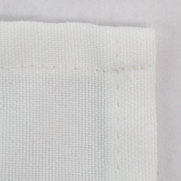 White Square Tablecloth 80"x80" with Sewn Edges Pre-owned