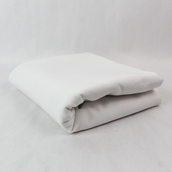 White Square Tablecloth 80"x80" with Sewn Edges Pre-owned