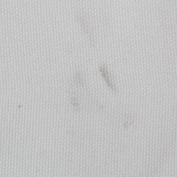 White Square Tablecloth 80"x80" with Sewn Edges Pre-owned