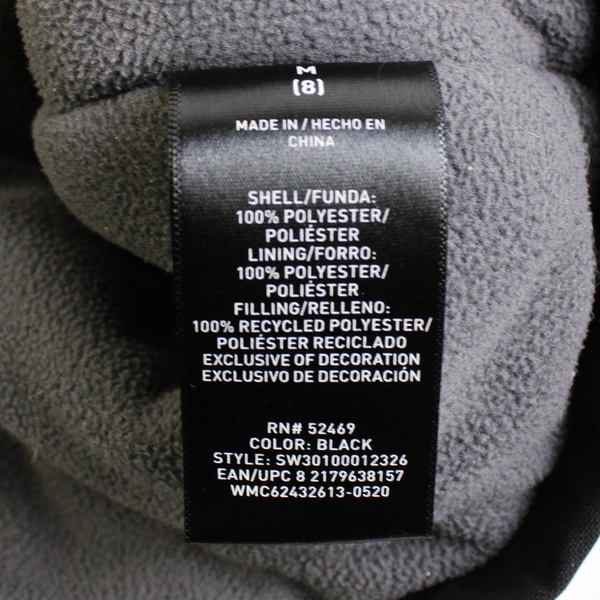 Swiss+Tech Fleece Lined Black and Neon Green Jacket Youth Size Medium 8