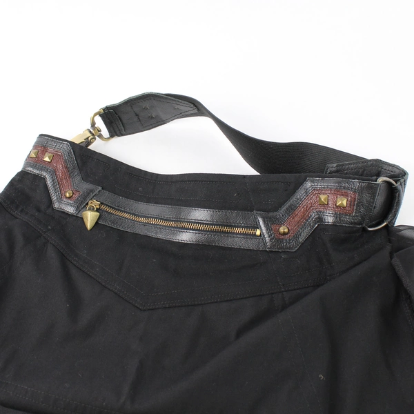 Madcap Sheer Black Skirt Belt Accessory Women's Size Small