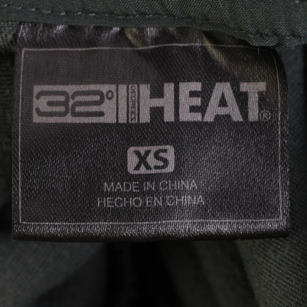 32 Degrees Heat Forest Green Fleece Snap Pullover Women's Size XS