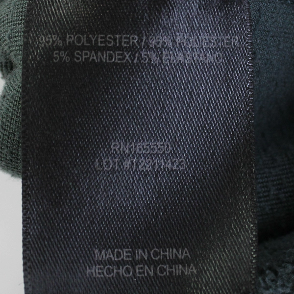 32 Degrees Heat Forest Green Fleece Snap Pullover Women's Size XS