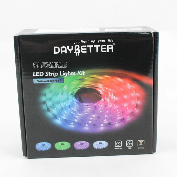 Daybetter Flexible LED Color Changing 20m Strip Lights Kit New Open Box