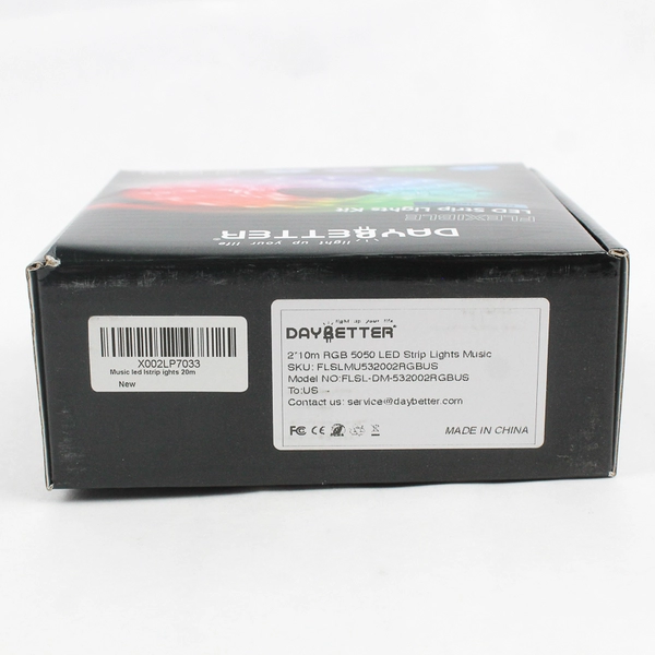 Daybetter Flexible LED Color Changing 20m Strip Lights Kit New Open Box