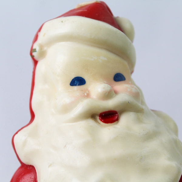 Vintage Suni Candle Division Santa Candle 8.25 Inch