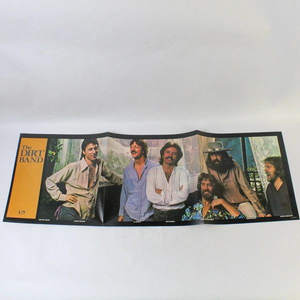The Dirt Band 1978 Vinyl LP UA LA854-H with Original Poster - Pre-owned