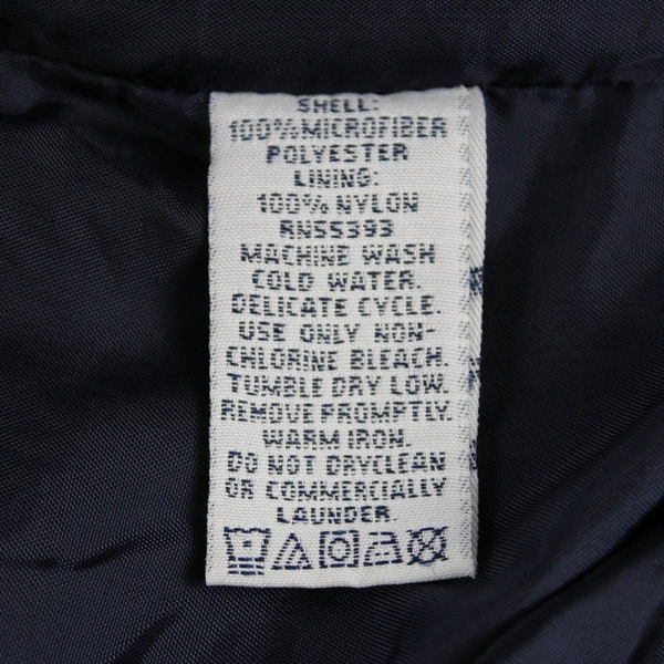 Vintage Vantage Mens Franz Navy Blue Windbreaker Pullover V Neck Sweater Size XL