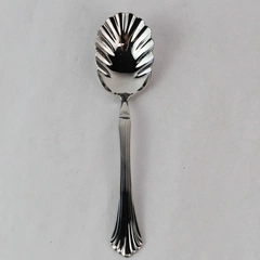 Reed & Barton Birch Hall Sugar Spoon Stainless Steel Flatware 6.25"