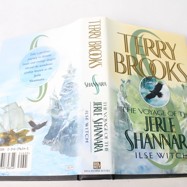 The Voyage Of The Jerle Shannara by Terry Brooks Hardcover Dust Jacket 2000