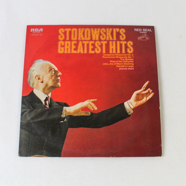 Leopold Stokowski's Greatest Hits Vinyl Record RCA Victor Red Seal 1971