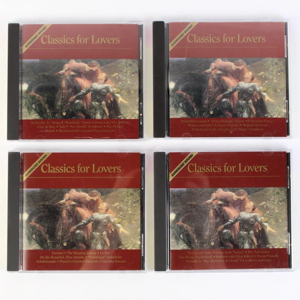 Set of 4 Classics For Lovers Surround Sound CDs 1993 Classical Heritage