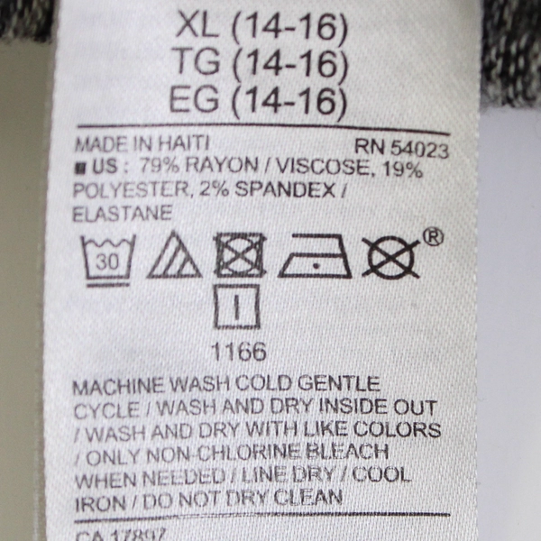 Old Navy Gray Knit Sweater Girls' Size XL 14-16