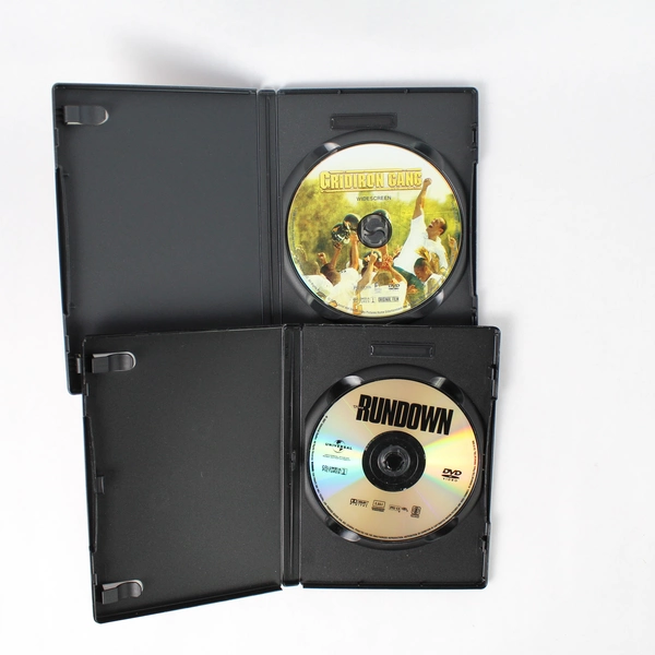 Lot of 2 Dwayne The Rock Johnson DVDs The Rundown & Gridiron Gang PG-13