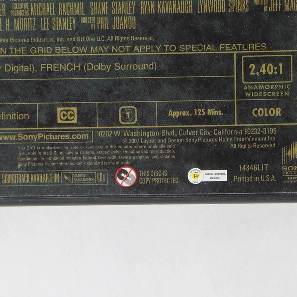 Lot of 2 Dwayne The Rock Johnson DVDs The Rundown & Gridiron Gang PG-13