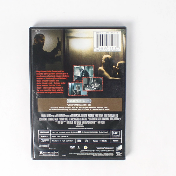 Panic Room Superbit Collection 2006 DVD Columbia Pictures Rated R