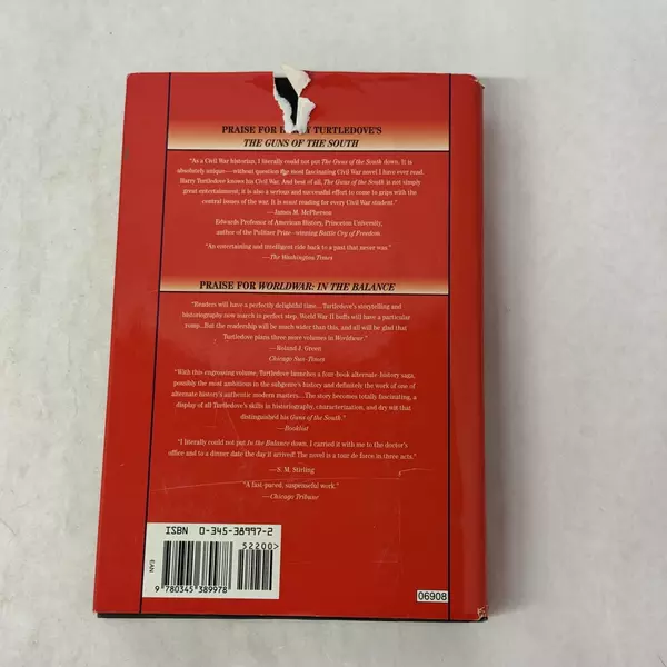 Tilting the Balance by Harry Turtledove 1995 Hardcover