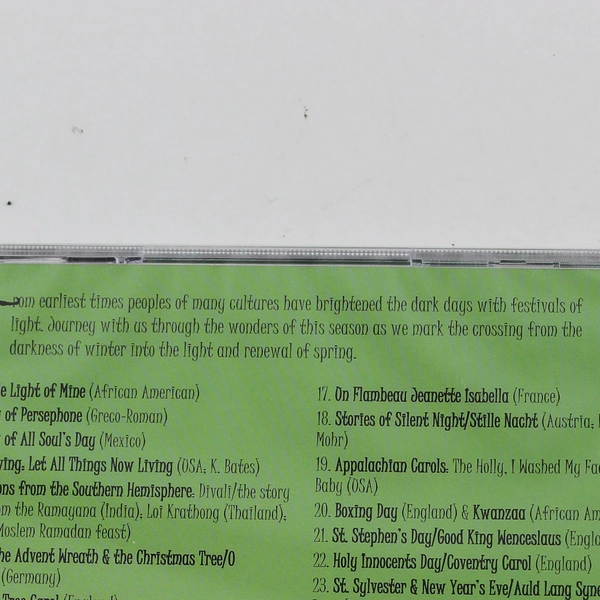 Maggie Bennett Lights In The Darkness CD Lore & Legends of Winter Holidays