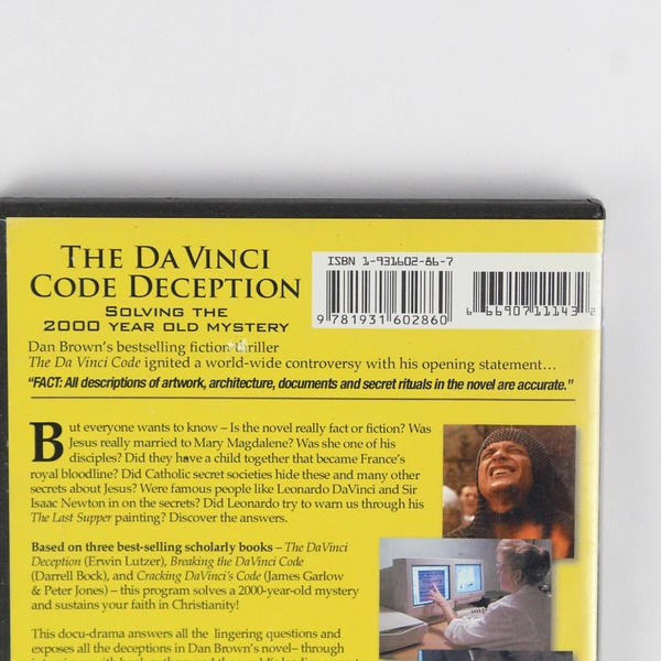 The Da Vinci Code Deception: Fact vs. Fiction DVD 2005