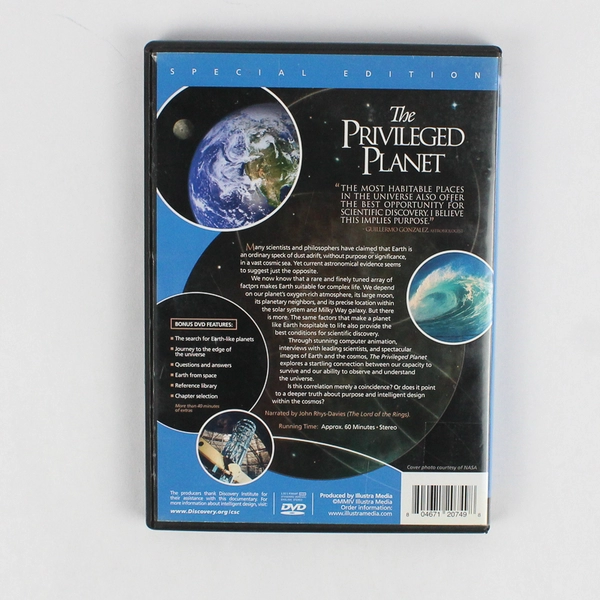 The Privileged Planet DVD Search For Purpose In The Universe 2004 Documentary
