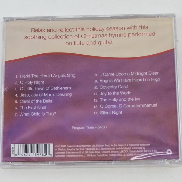 Christmas Spirit Holiday Hymns CD by Chicken Soup for the Soul - Sealed