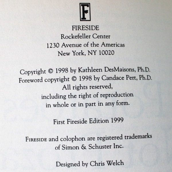 Potatoes Not Prozac by Kathleen DesMaisons 1998 Paperback National Bestseller