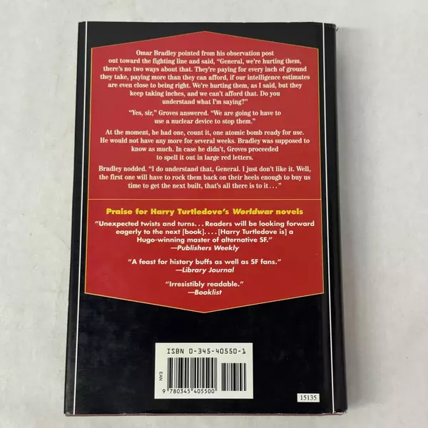 Worldwar Striking the Balance by Harry Turtledove 1996 Hardcover