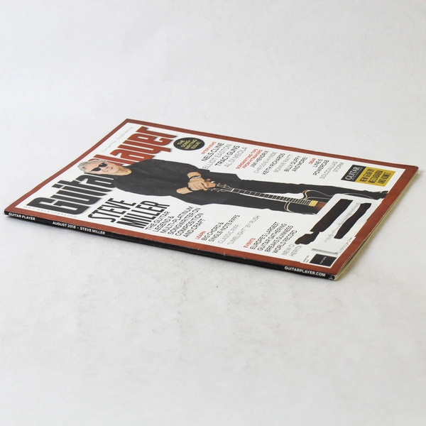 Guitar Player Magazine August 2018 Steve Miller Nels Cline Tracii Guns