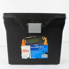 File Box Office Depot Large Mobile Letter Size Polypropylene Convenient Carrying