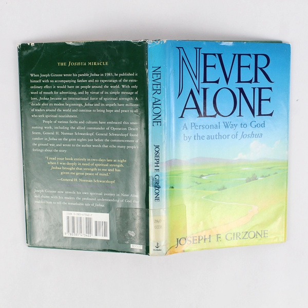 Never Alone: A Personal Way to God by Joseph F. Girzone Hardcover 1994