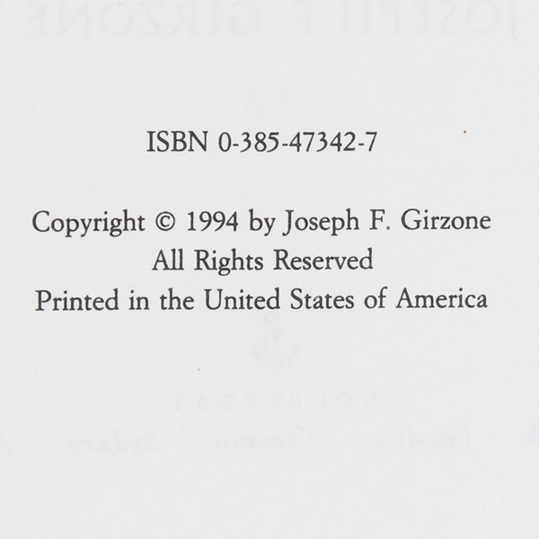 Never Alone: A Personal Way to God by Joseph F. Girzone Hardcover 1994
