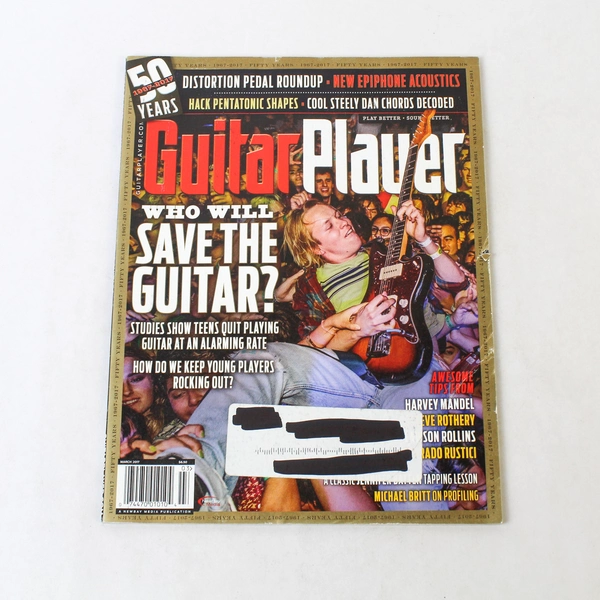 Guitar Player Magazine March 2017 - Harvey Mandel, Epiphone Acoustics