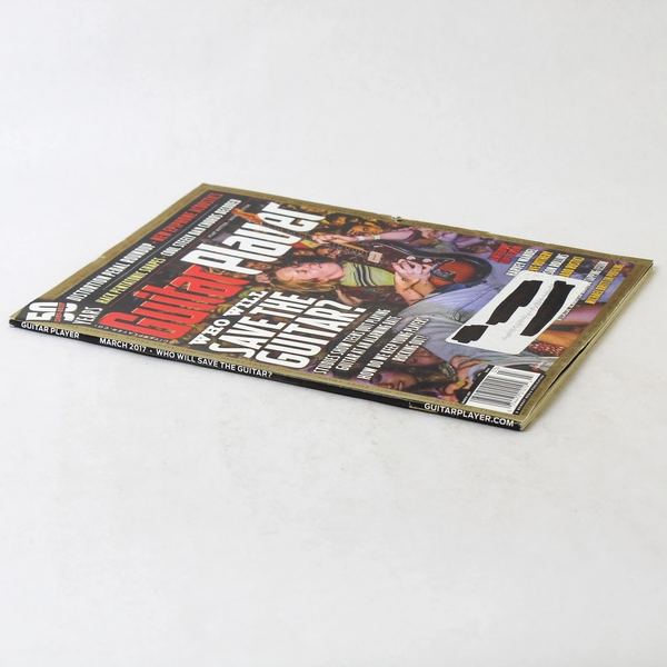 Guitar Player Magazine March 2017 - Harvey Mandel, Epiphone Acoustics